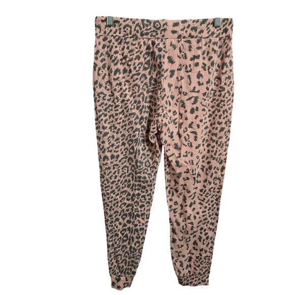 Billy T Pink Animal Print Victory Jogger Size XS - Picture 2 of 3